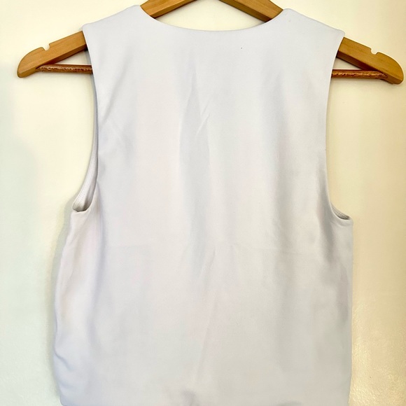 Aritzia White Crop Top - Picture 2 of 3
